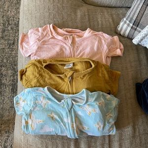 Larkspur Bamboo onesie